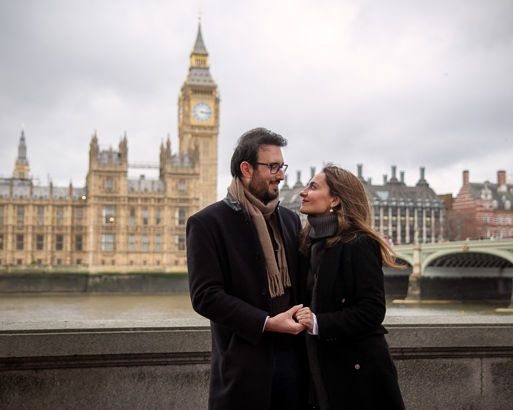 London photosession by the Westminster