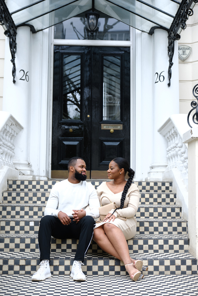 Surprise engagement photographer in London - Ewa