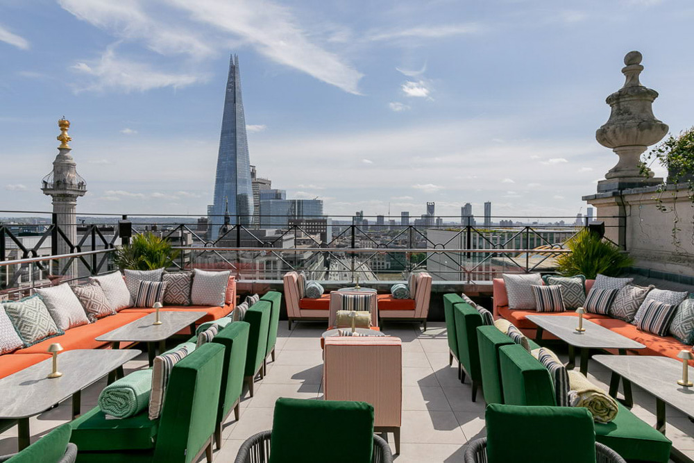 Wagtail Rooftop Restaurant in London