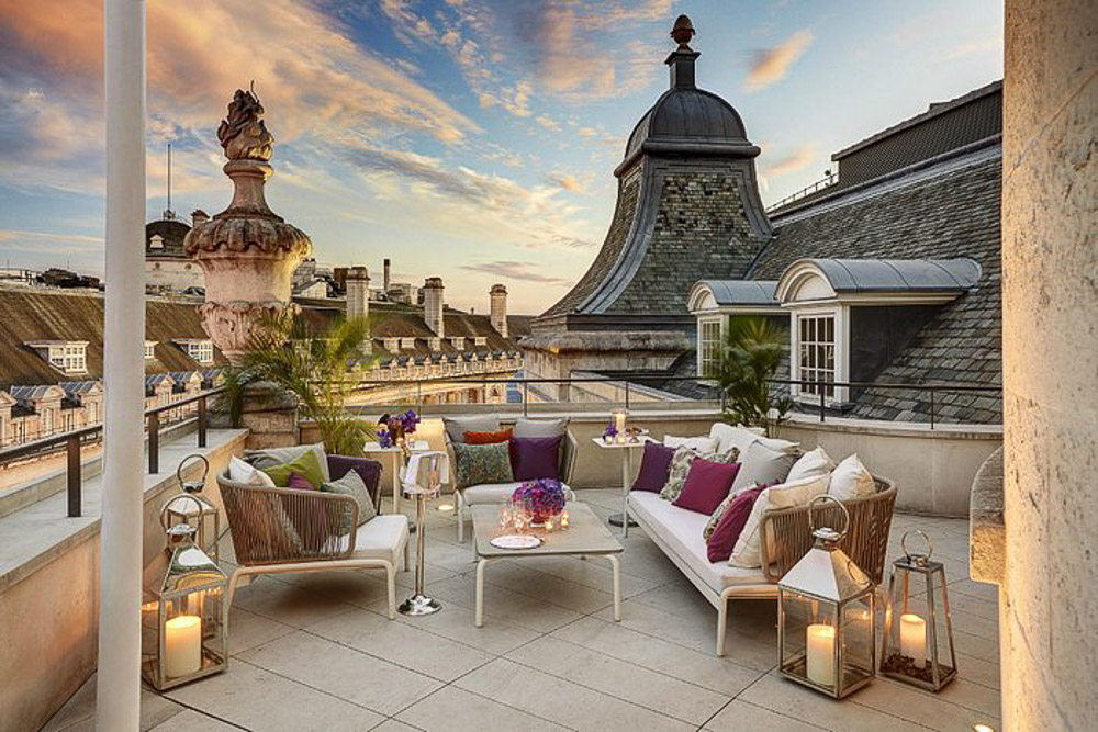 Hotel Cafe Royal's rooftop
