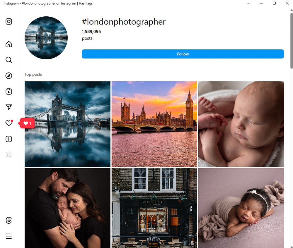instagram-search-for-London-photographers 2