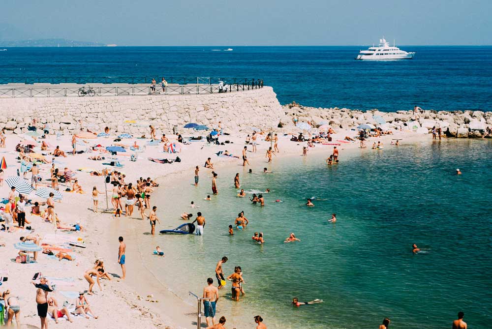 Top 3 beaches on French Riviera