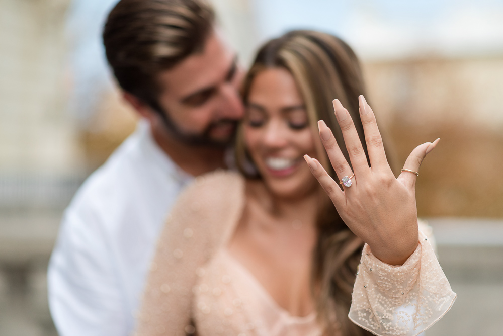How to propose - figuring out ring size