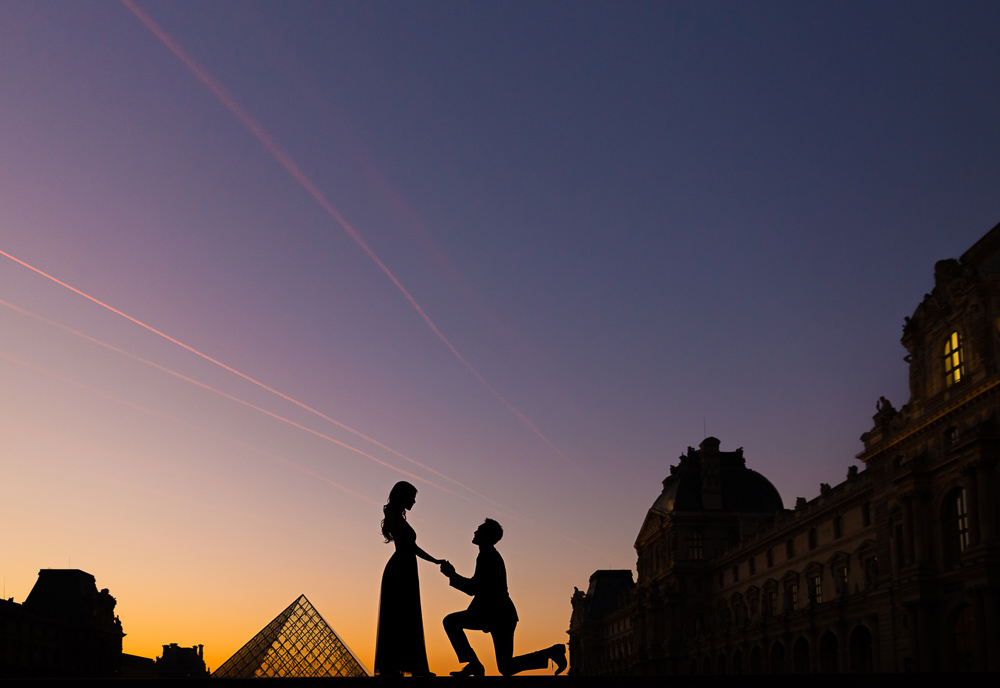 How to propose - propose at sunset