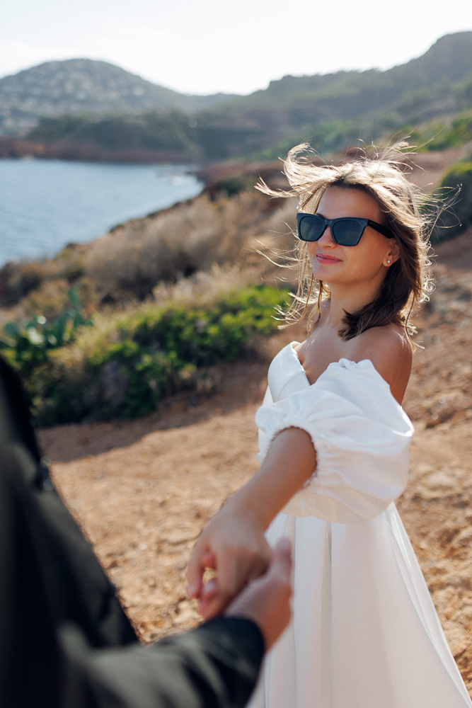 Bridal portraits French Riviera  - The Now Time - Stefan