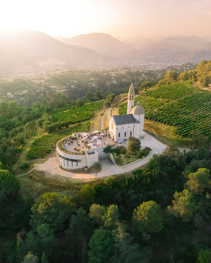 Private places to propose on French Riviera -  Château de Bellet, Nice