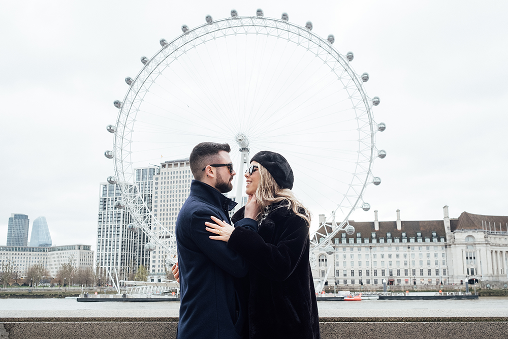 Engagement photoshoot in London