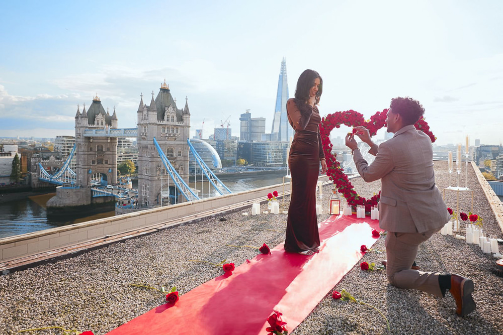 Terrace with the Tower Bridge View ideally for proposals