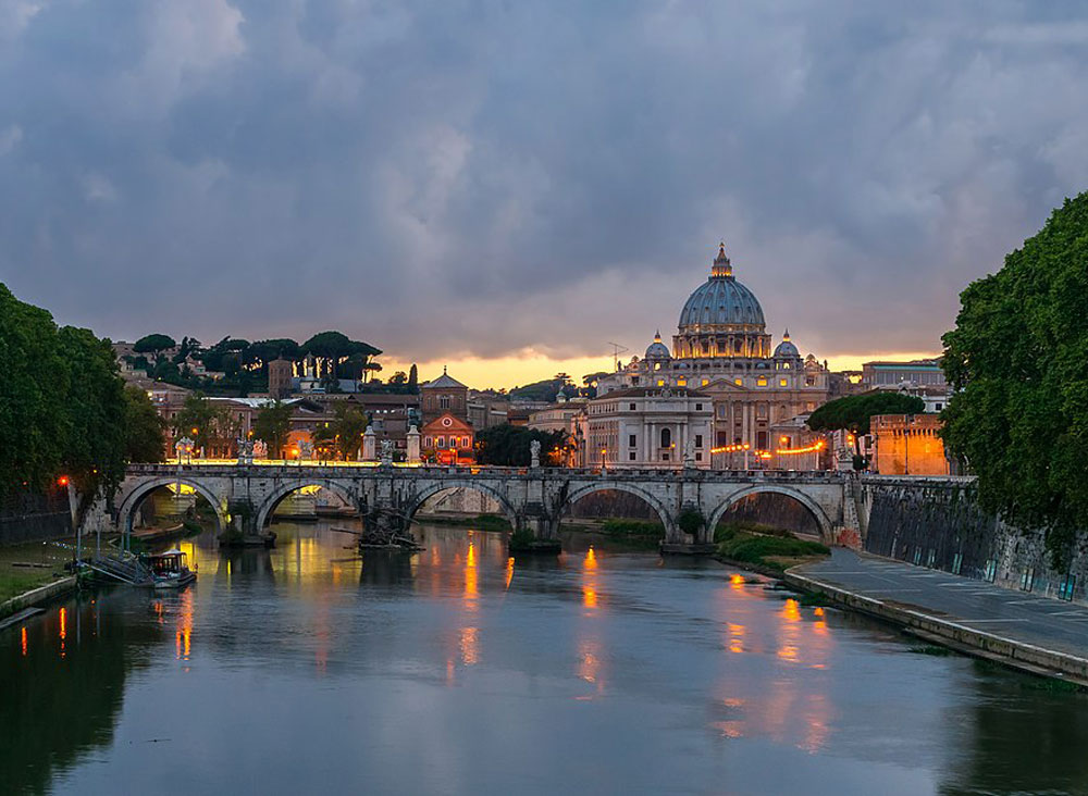 Dawn at Ponte Sant'Angelo