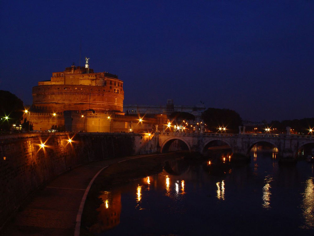 Evening Lights at Castel Sant'Angelo