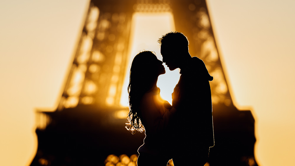 Silhouette couples photography by Fran Boloni the founder of The Now Time