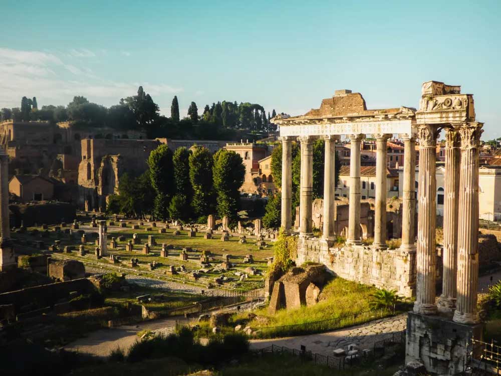 Sunrise at the Roman Forum