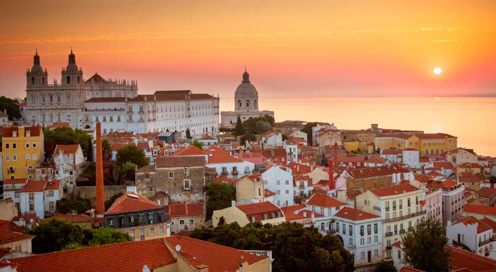 Miradouro de Santa Catarina in Autumn