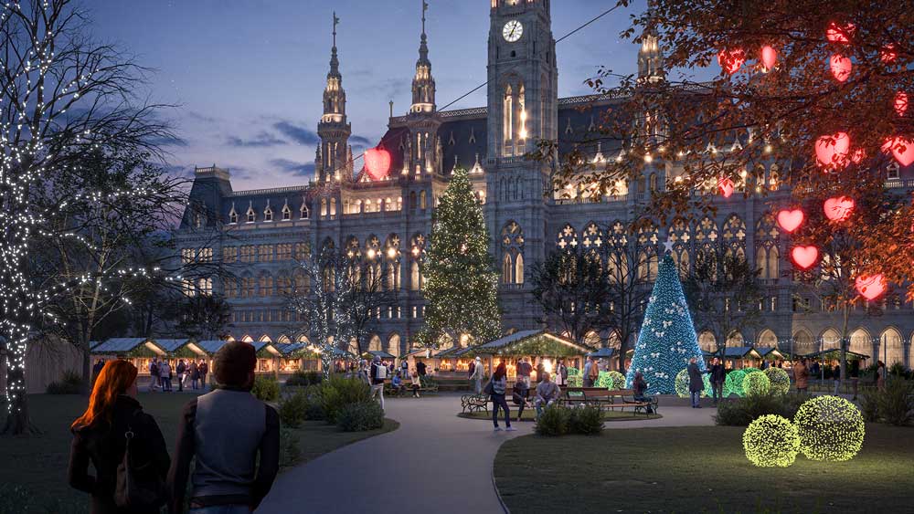 Where to Propose - Vienna Christmas Market