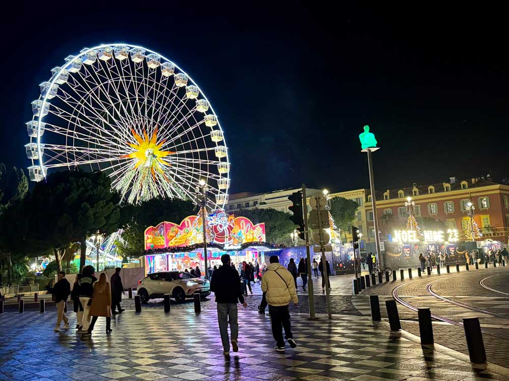 Christmas Market in Nice, France